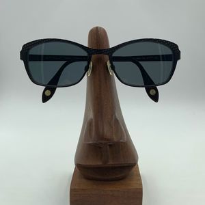 Fysh Metal Brown Oval Cat-Eye Sunglasses Frames